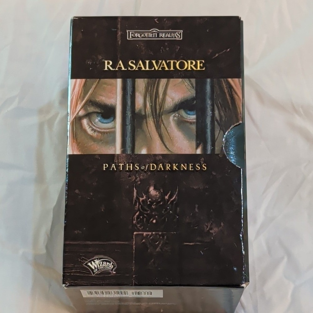 R A Salvatore Forgotten Realms Paths Of Darkness 4 Paperback Book Set GC